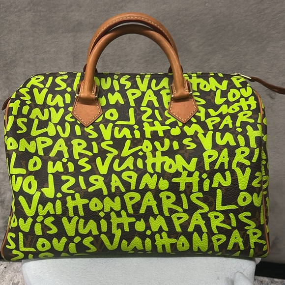 Louis Vuitton X Stephen Sprouse Monogram Graffiti Speedy 30 - Rare - Picture 7 of 13